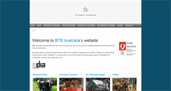 Desktop Screenshot of btbaust.com.au